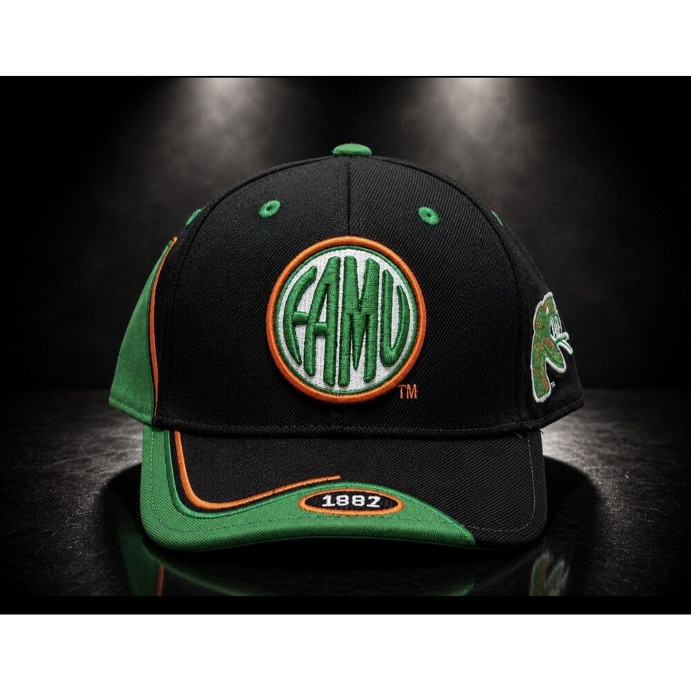 FAMU Big Boy Florida A&M Rattlers Men’s Hat Black Adjustable Strapback Cap